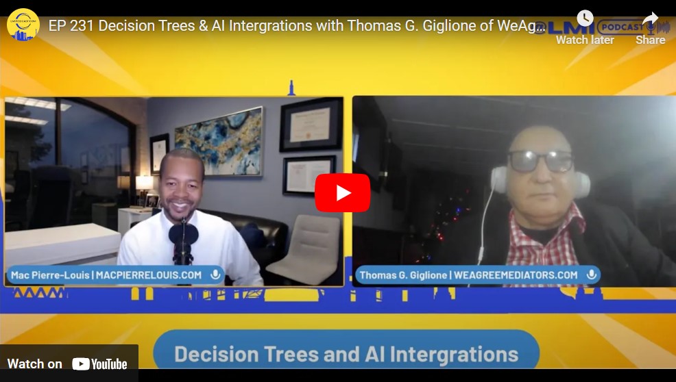 Thomas G. Giglione Discusses Decision Trees and AI Integrations